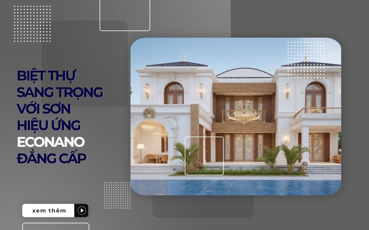 sơn hiệu ứng econano tin tức