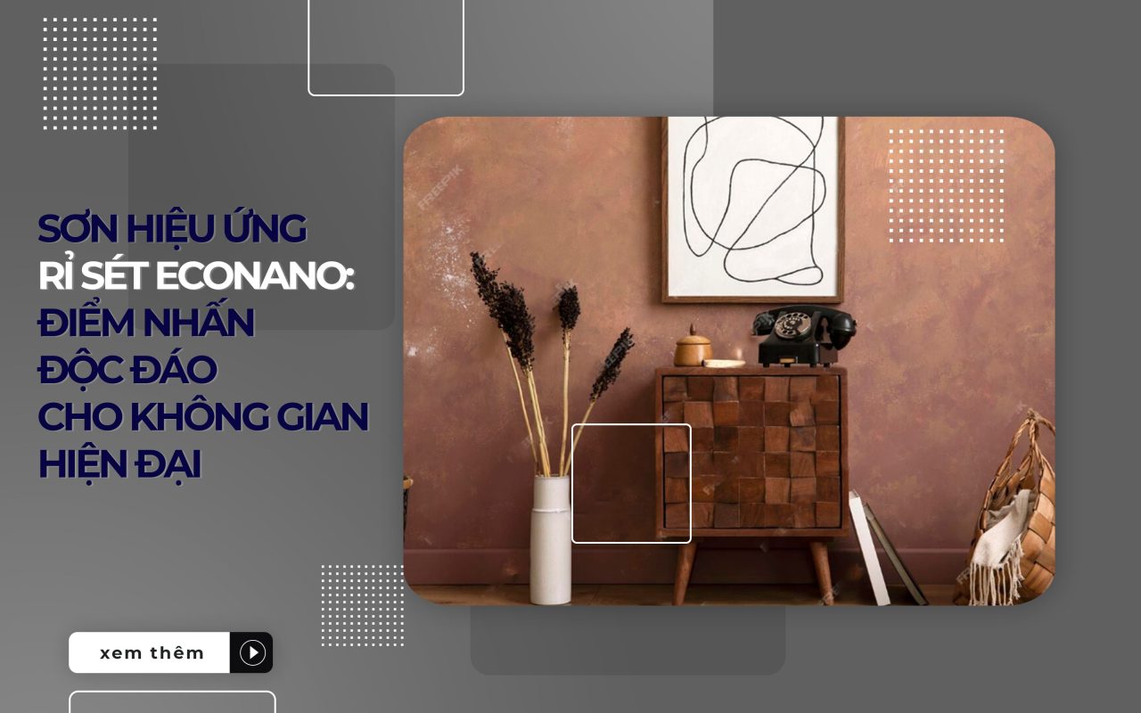 sơn rỉ sét econano tin tức